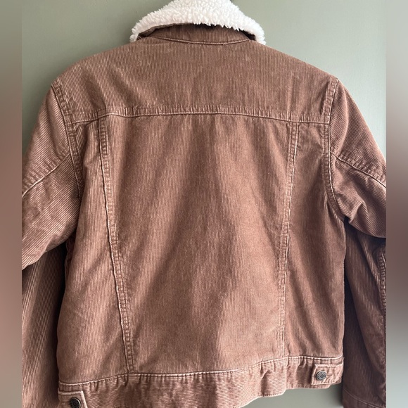 XL Kids Sherpa-lined corduroy icon jacket - Picture 3 of 3